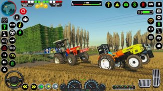 Modern Farming Tractor Game 3d screenshot 8