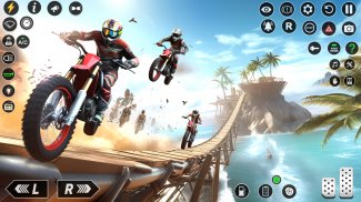 jogos de moto sky ramp bike screenshot 2