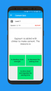 Cement Quiz screenshot 2