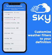 Sky Weatherman: Weather alerts customized screenshot 9