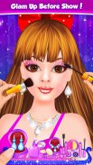 Ballerina Doll Fashion Salon Makeup Dress up Game screenshot 6