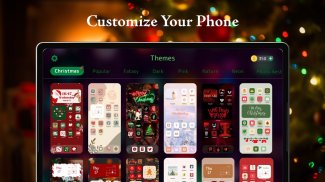 Color Phone Launcher -Theme Động Hình Nền HD screenshot 1