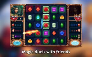 Nizam: Jewel Match3 Magic Duel screenshot 0