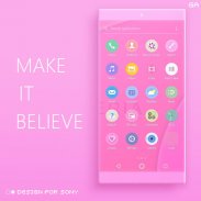 Theme XPERIA ON™ | Be Red - 🎨Design For SONY screenshot 6