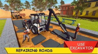 Village Excavator JCB Game screenshot 4