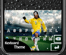 Ronaldinho Keyboard Simple screenshot 0