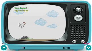 Chicken Run On old Television screenshot 0