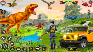 Dino Family 3D Hunting Games screenshot 11