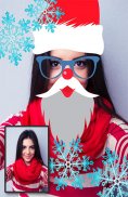 Snap-Weihnachts Gesicht Filter screenshot 0