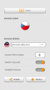 Belajar perkataan Bahasa Czech + Smart-Teacher screenshot 1