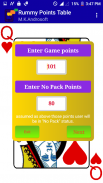 Rummy Points Table screenshot 0