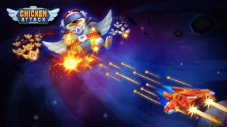 Chicken Attack: Galaxy Shooter screenshot 2