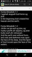 Icelandic English Bible screenshot 3