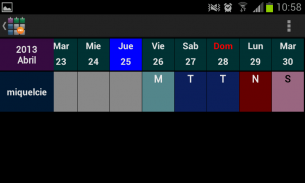 SaTurnos Pro Kalender screenshot 3