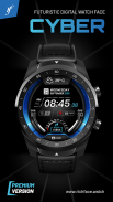 Cyber Watch Face screenshot 1