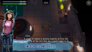 Robot Warrior Top-down shooter screenshot 4