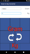 Gram to Kg Converter screenshot 1