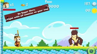 Super Hero Magic Adventure - Platformer Game screenshot 0