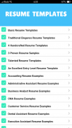 Resume Templates 2018 screenshot 4