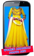 Women Anarkali Photo Suit screenshot 1