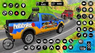 6x6 Spin Offroad Mud Runner Truck Drive Jogos 2018 screenshot 0