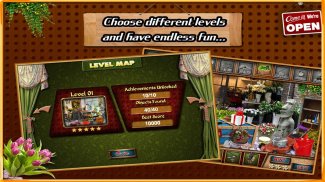 Free New Hidden Object Games Free New Flower Shop screenshot 2