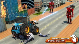 Flying Tractor Robot Transform screenshot 0