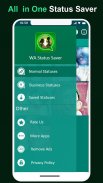 Save Whatsapp Status: New Status Saver 2021 screenshot 1