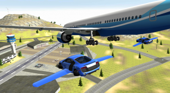 Flying Car City 3D screenshot 3