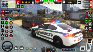 Drive Police Parking Car Games screenshot 0