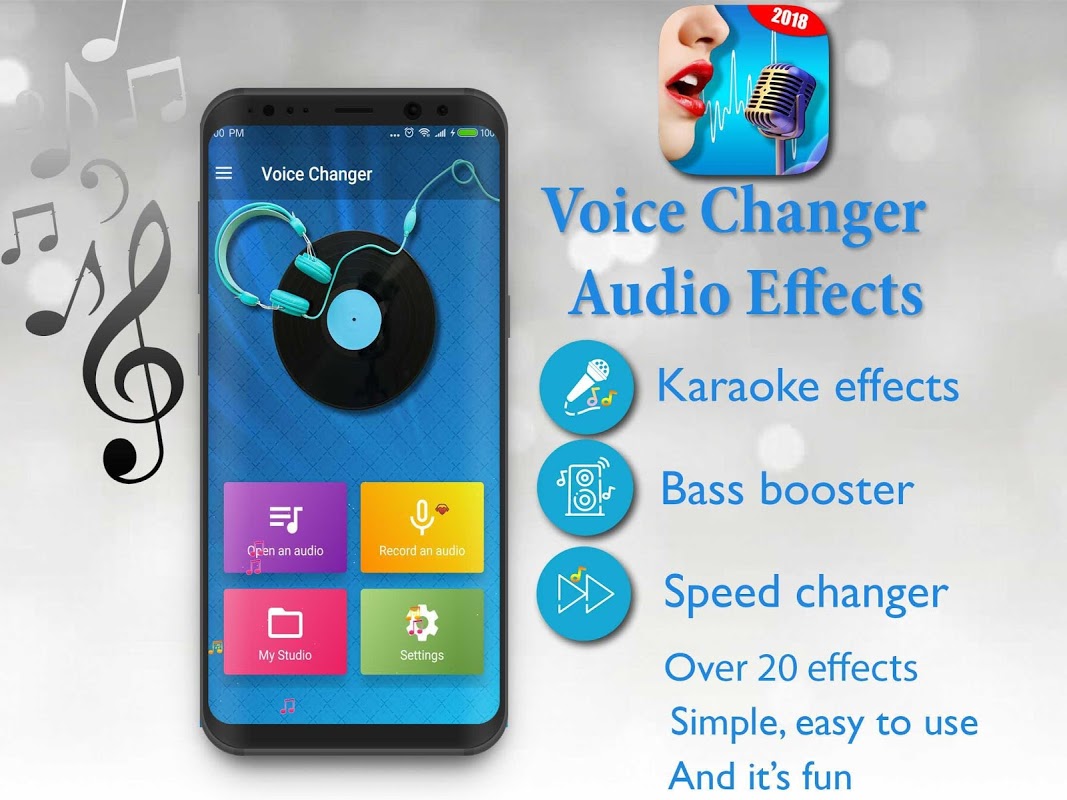 Voice Changer - аудио эффекты - Загрузить APK для Android | Aptoide