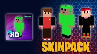 Skins PK XD For MCPE screenshot 1