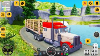 Log Cargo Transport Truck Game screenshot 4