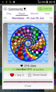 Mandalas coloring pages screenshot 6