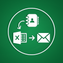 Contacts to Excel & Mail Export Icon