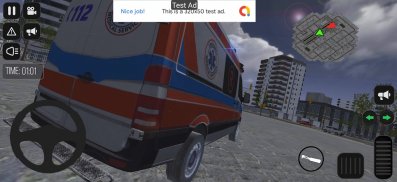 Symulacja 3D kierowcy karetki screenshot 6