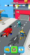 Superhero Transform Shift Game screenshot 1