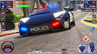 Gioco auto della polizia 3d screenshot 5