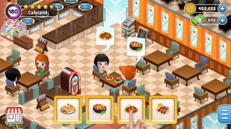 Cafeland - Restaurantspiel screenshot 1
