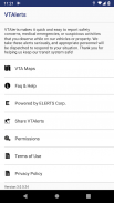 VTAlerts screenshot 1