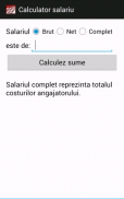 Calculator salariu screenshot 0