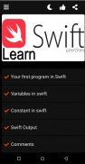 Swift exercises screenshot 4