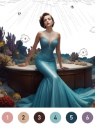 Gown Color by Number Book screenshot 7