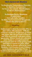 Saraswati Mantra screenshot 4