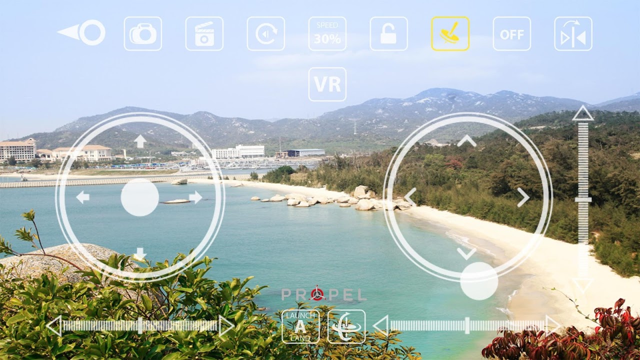 Propel switch hot sale drone app