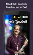 Hits of Kadri Gopalnath screenshot 0