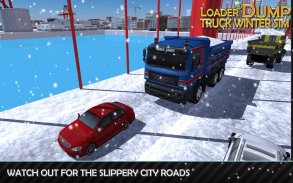 Loader & Dump Truck Winter SIM screenshot 6