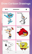 Learn to Draw Cartoon screenshot 1