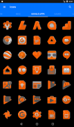 Bright Orange Icon Pack ✨Free✨ screenshot 11