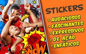 Photo Comics Super Stickers screenshot 1
